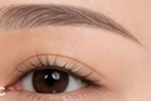 Kết quả mày phun Ombre — trước khi thực hiện