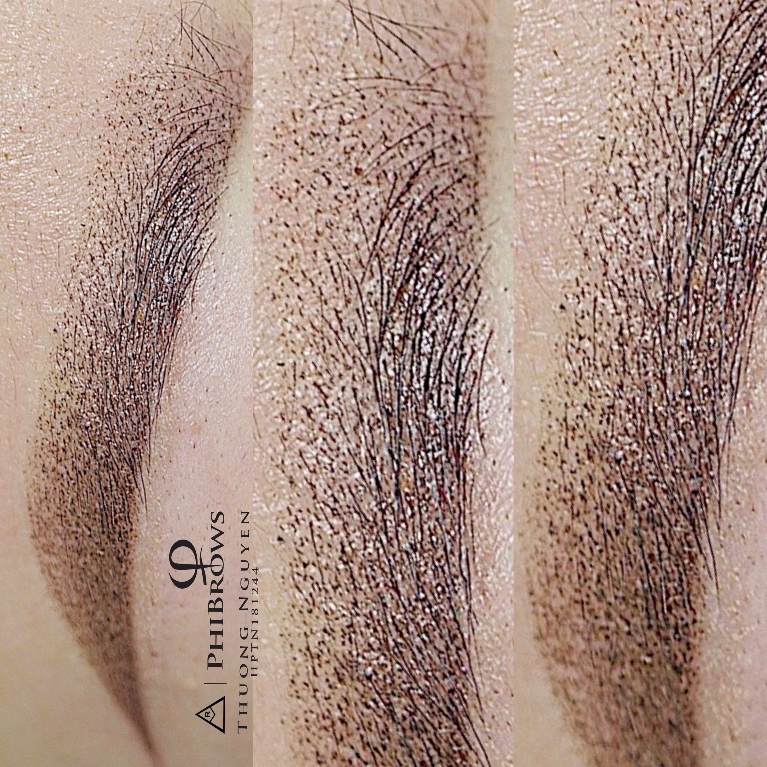 Phun Mày Nano Ombre Châu Âu